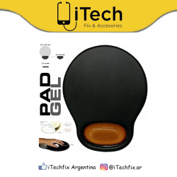 Mouse Pad w/ gel Rojo