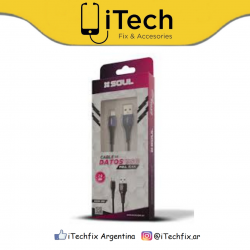 Cable Aluminum Tipo C Negro