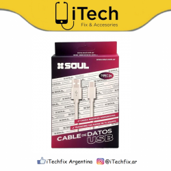 Cable Tipo C 3.0 Soul 2 Metros