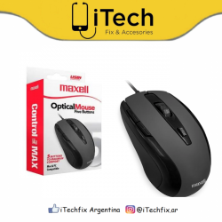 Mouse Óptico Maxell5 Negro