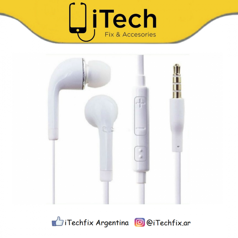Auriculares In Ear Earplugs Manos Libres Siliconea Blanca Auriculares In Ear Earplugs Manos Libres Siliconea Blanca