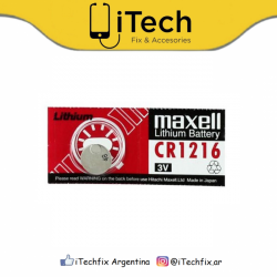 Pila Litio CR1216 x Ud