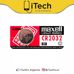 Pila Litio Boton CR2032...