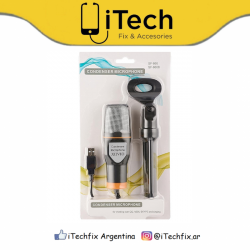 Microfono + Luz+ Tripode...