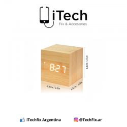 Reloj Digital Madera (AFL)