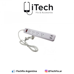 Zapatilla 4 Tomas +2 USB