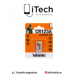 Pila Litio CR123A Vinic x Ud