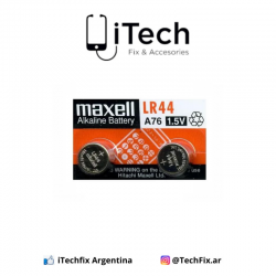 Pila Alcalina Maxell LR44 x Ud