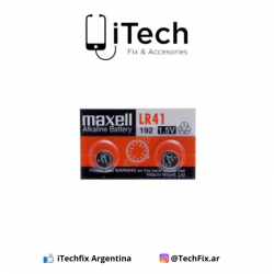 Pila Alcalina Maxell LR41 x Ud