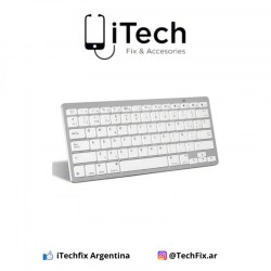 Teclado Bluetooth Mini Blanco