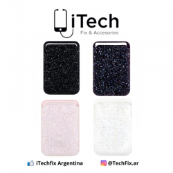 WALLET MAGSAFE BRILLOS VARIOS