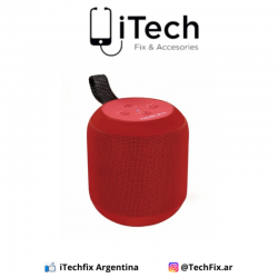 Parlante Geeker Puff Rojo