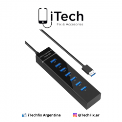 HUB USB 2.0 - 7 Puertos