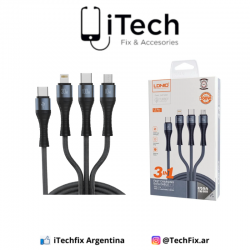 Cable 3 en 1 To C Type