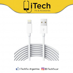 Cable iPhone Blanco