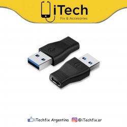 Adaptadpr USB Macho a Tipo...